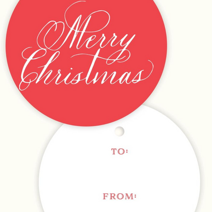 MERRY CHRISTMAS GIFT TAGS