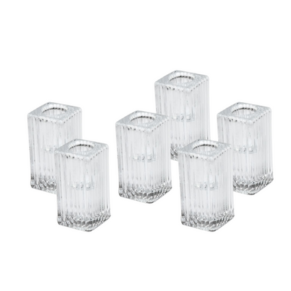 HASTEL CANDLESTICKS (SET OF 6)