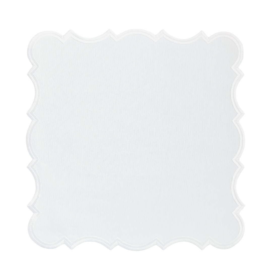 ATHENA WHITE NAPKINS (SET OF 4)