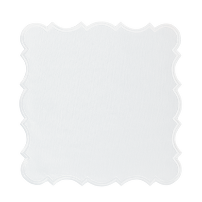 ATHENA WHITE NAPKINS (SET OF 4)