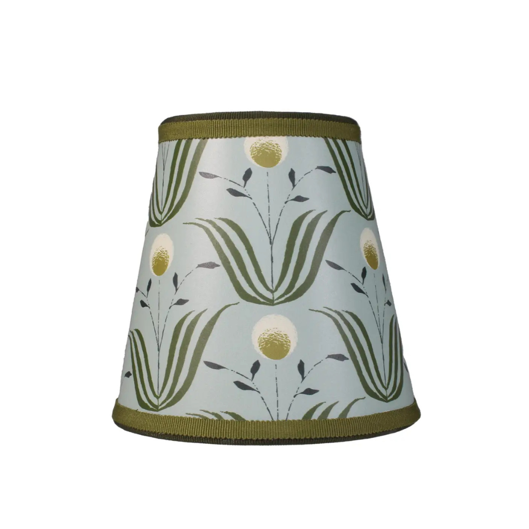 SPRING BLOOM FLORAL LAMPSHADE, BLUE