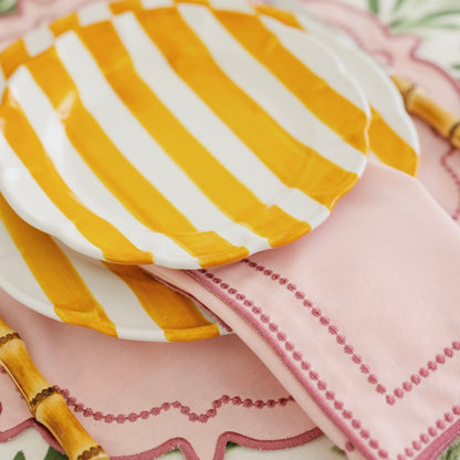 MIMI NAPKINS, PINK (SET OF 4)