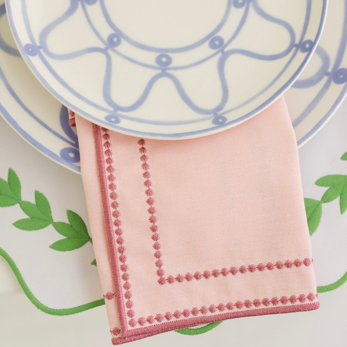 MIMI NAPKINS, PINK (SET OF 4)