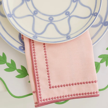 MIMI NAPKINS, PINK (SET OF 4)