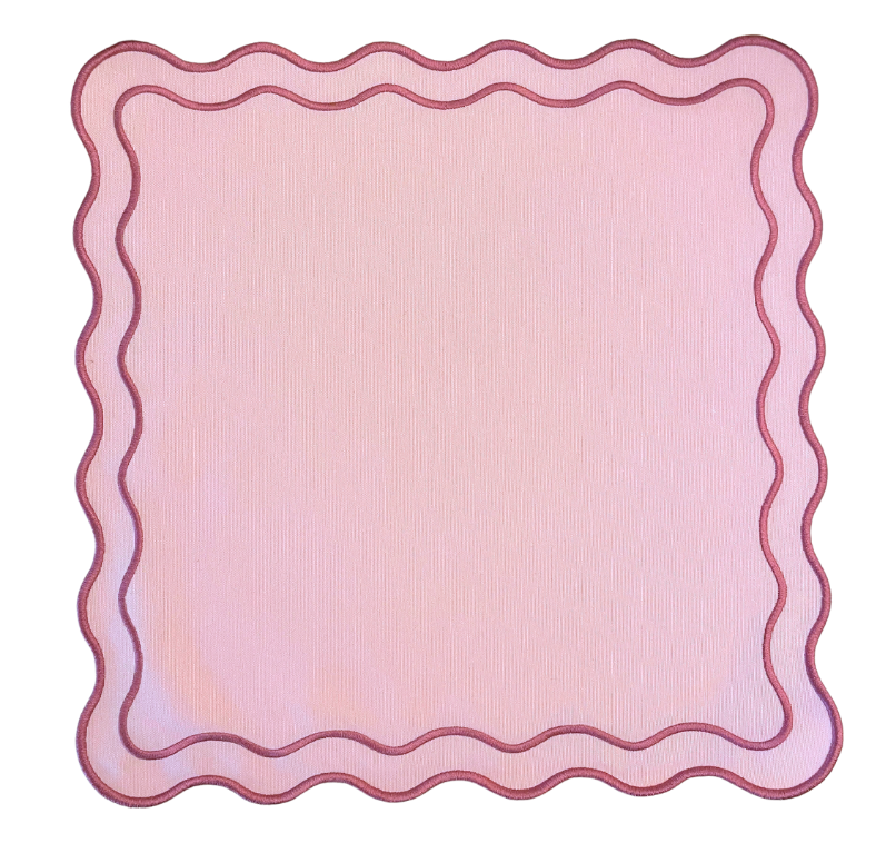COLETTE NAPKINS, PINK (SET OF 4)