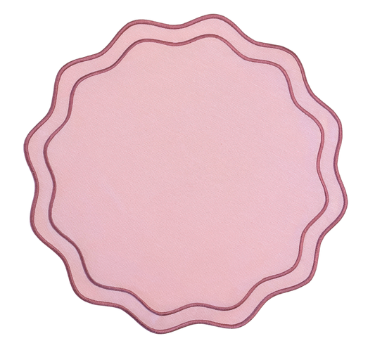 COLETTE PLACEMATS, PINK (SET OF 4)