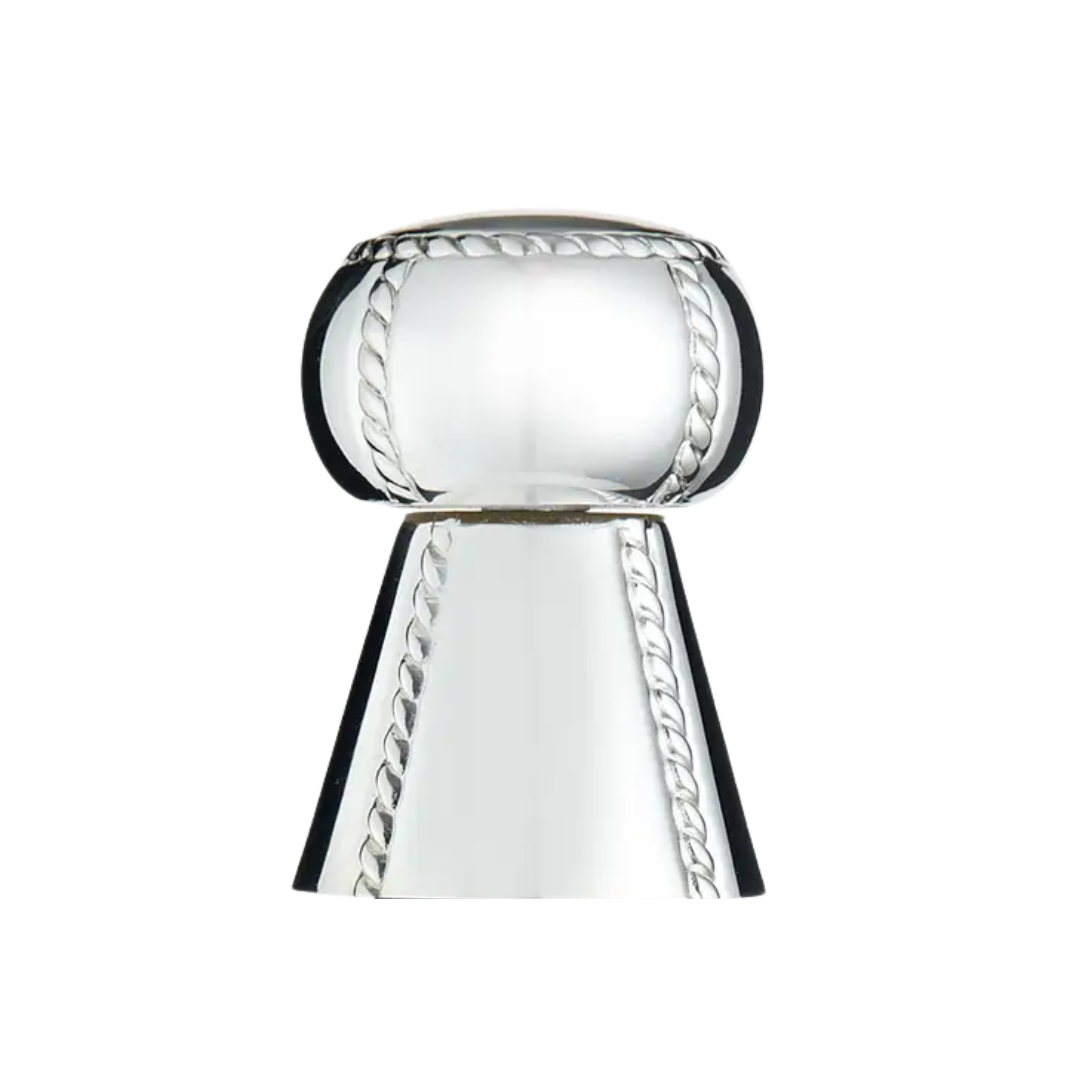 SILVER CHAMPAGNE STOPPER