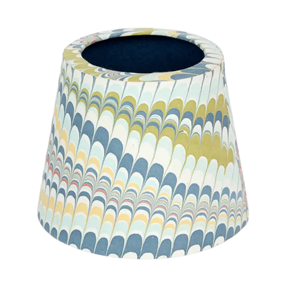 MARBLED LAMPSHADE, OCEAN MOUNTAIN
