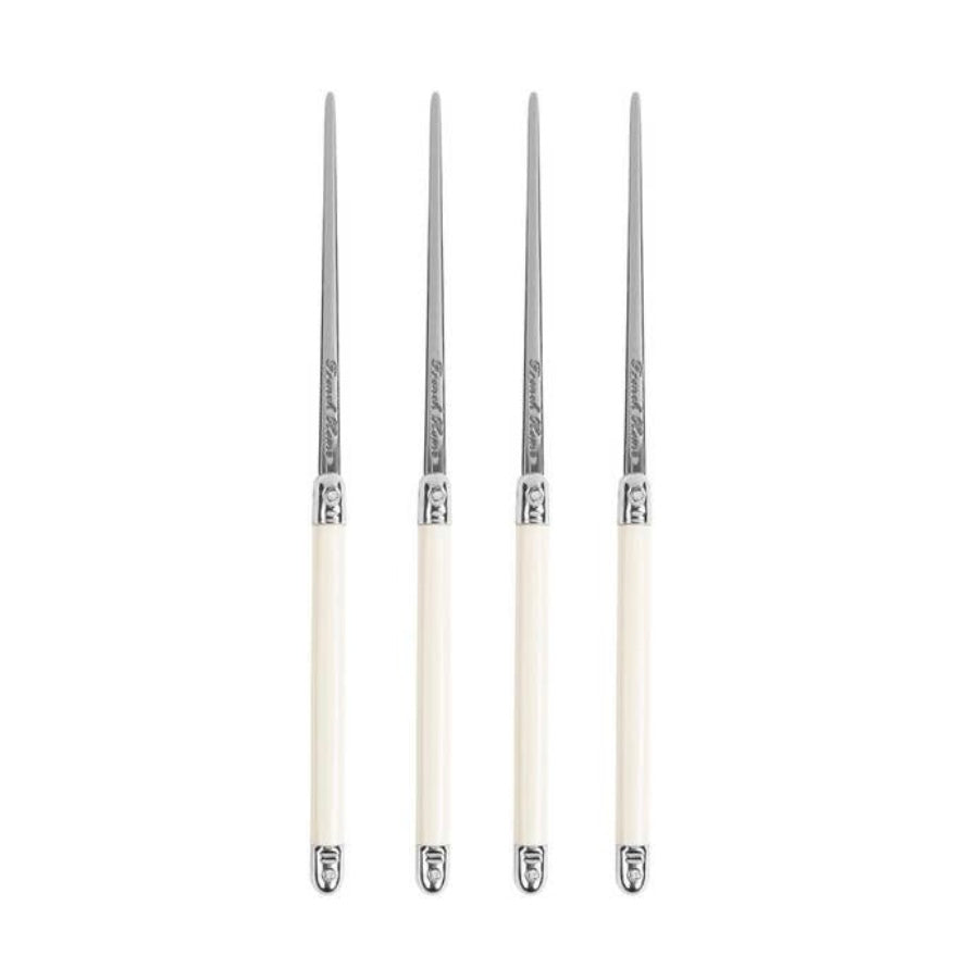IVORY COLORED CHOPSTICKS & CERAMIC RESTS WITH SAUCE BOWLS