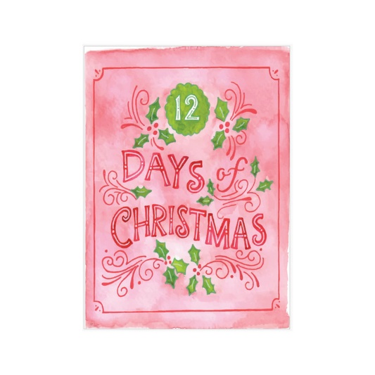 12 DAYS OF CHRISTMAS PLAYING CARDS