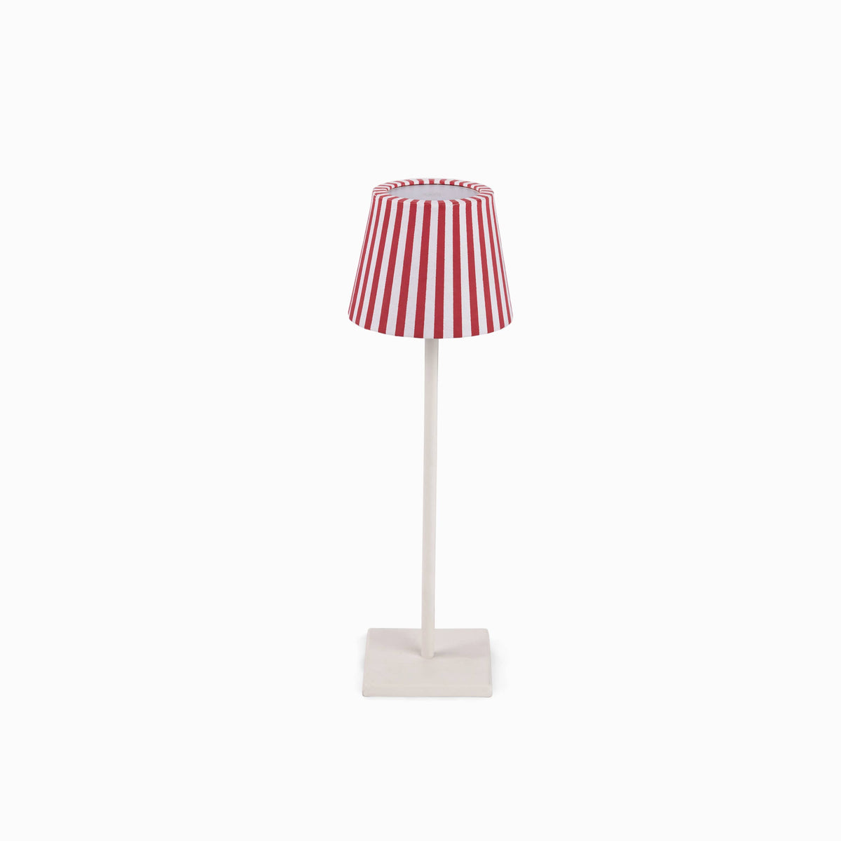 STRIPE LAMPSHADE, RED STRIPE