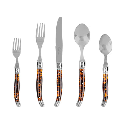 TORTOISE FLATWARE SET