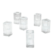 Load image into Gallery viewer, HASTEL FLUTED CANDLESTICKS (SET OF 6)
