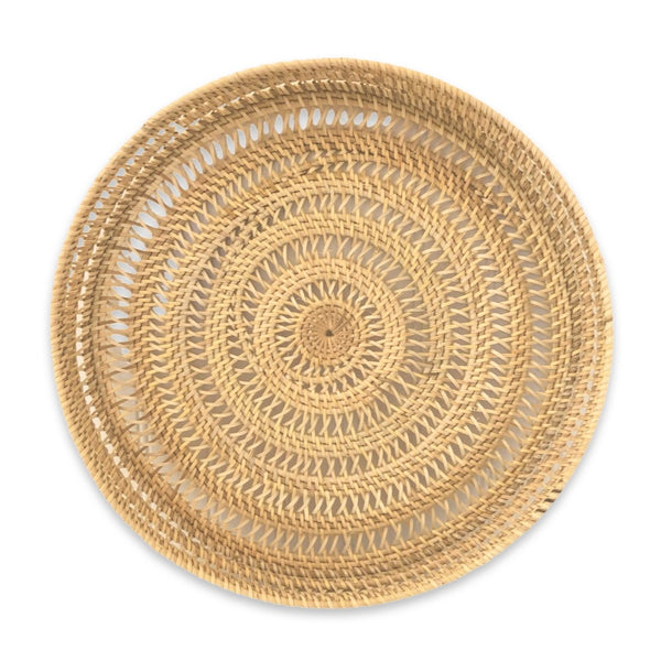WOVEN SPIRAL TRAY