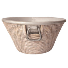 Load image into Gallery viewer, WOVEN RATTAN BEVERAGE TUB

