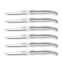 Load image into Gallery viewer, JEAN DUBOST LAGUIOLE STEAK KNIFE SET, STAINLESS
