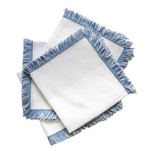 Load image into Gallery viewer, SOPHIA LINEN NAPKIN, BLUE (SET OF 6)
