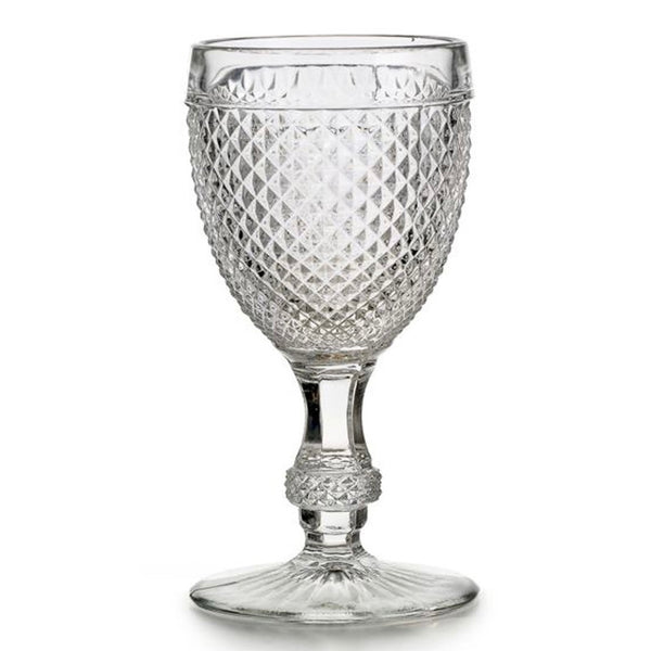 BICOS GOBLET, CLEAR (SET OF 4)