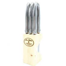 Load image into Gallery viewer, JEAN DUBOST LAGUIOLE STEAK KNIFE SET, STAINLESS
