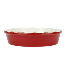 Load image into Gallery viewer, ITALIAN BAKERS PIE DISH, ASSORTED COLORS
