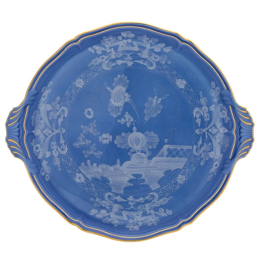 ORIENTE ITALIANO CAKE PLATE, PERVINCA