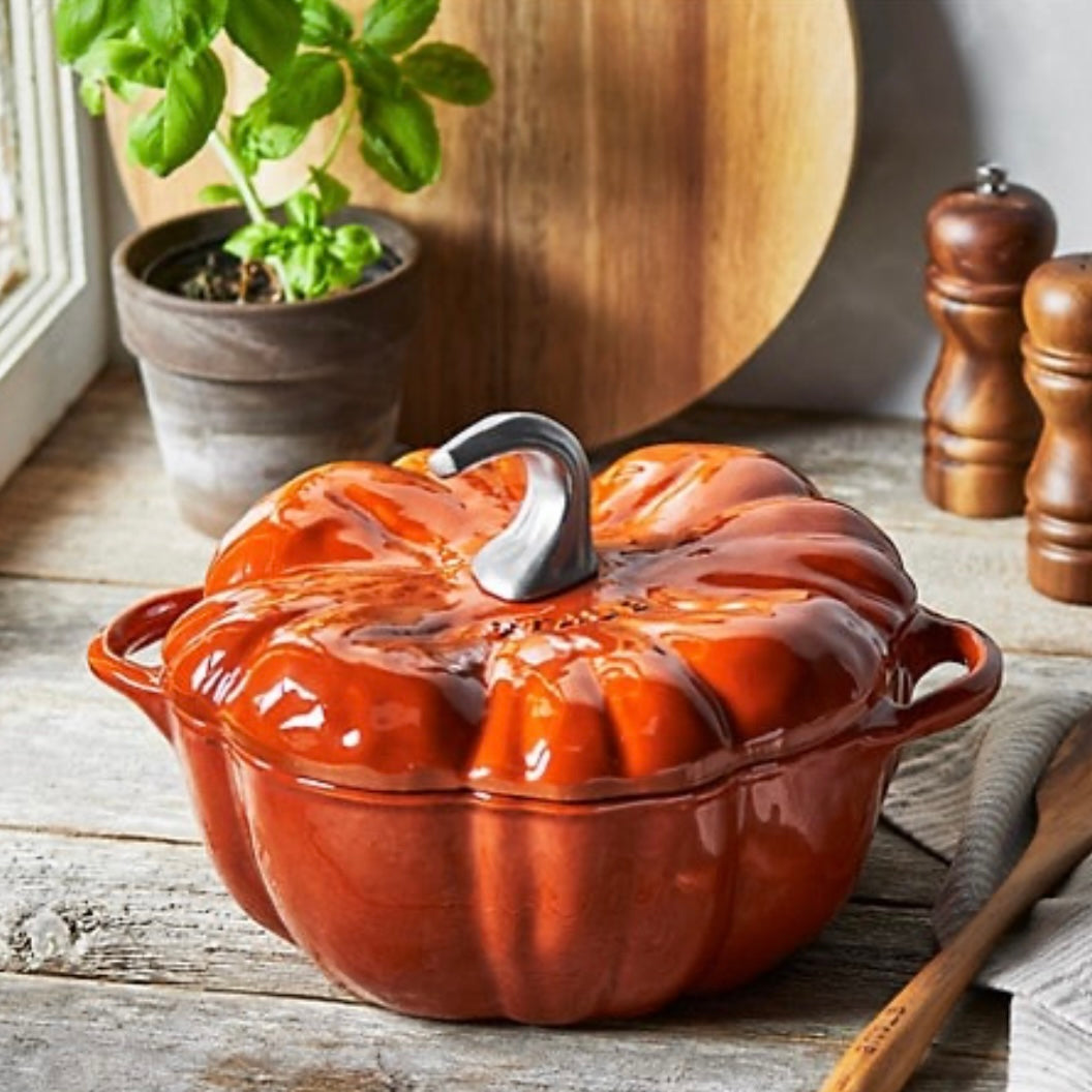 CAST IRON PUMPKIN COCOTTE