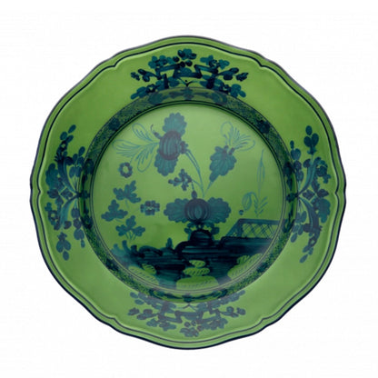 ORIENTE ITALIANO DESSERT PLATE, MALACHITE