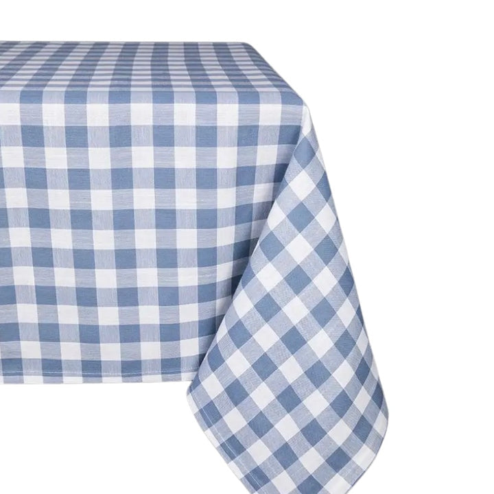 GINGHAM TABLECLOTH, BLUE