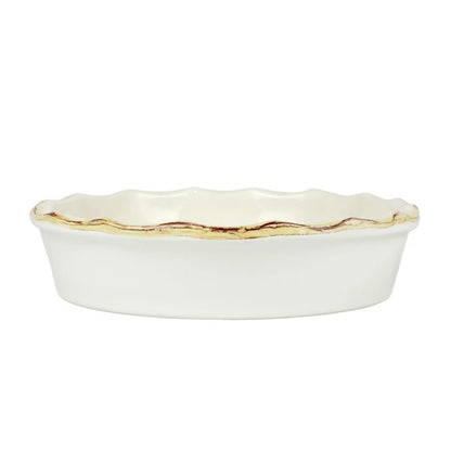 ITALIAN BAKERS PIE DISH, ASSORTED COLORS