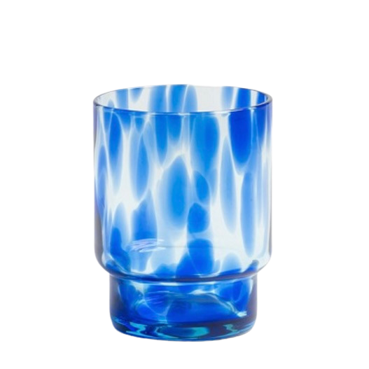BLUE TORTOISE GLASSES (SET OF 4)