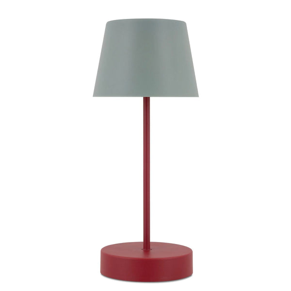OSCAR TABLE LAMP, RED X ICE