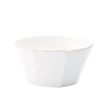 LASTRA CEREAL STACKING BOWL, WHITE